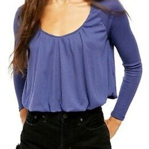 We The Free Crop Long Sleeve T-Shirt